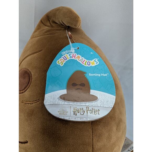 NWT  Squishmallows Harry Potter Sorting Hat 10-Inch Plush - Picture 3 of 6